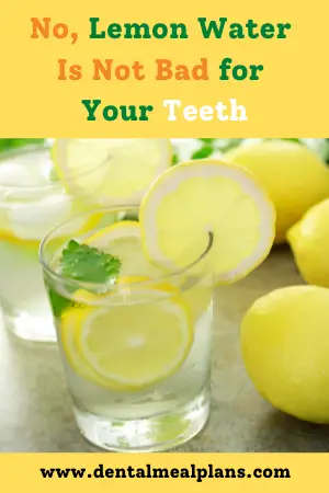 Lemon Water Not Bad For Teeth
